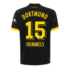 Lacne Ženy Futbalové dres Borussia Dortmund Mats Hummels #15 2023-24 Krátky Rukáv - Preč